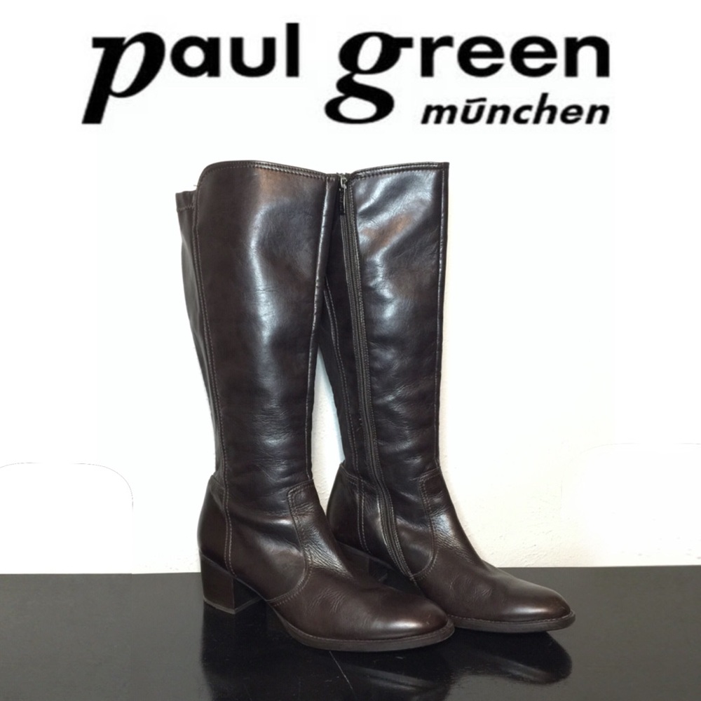 “PAUL GREEN” Muchen Knee-High Boots